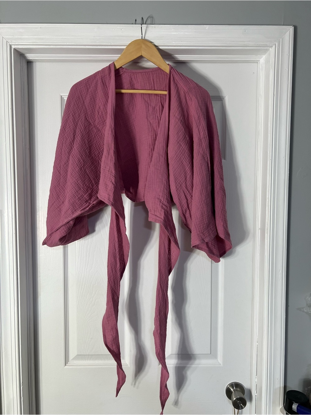 Commense Rose Mauve Lightweight Draped Shawl - Picture 1 of 4